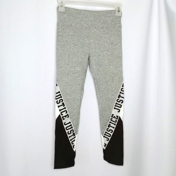 ⭐ Justice Active Girls Stretch High Rise Workout Yoga Athletic Leggings - Picture 1 of 5